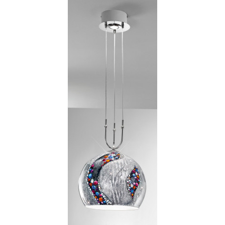 Kolarz Luna Kiss Pendant Chrome