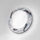 Kolarz Kiss Wall / Ceiling Light Chrome