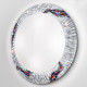 Kolarz Kiss Wall / Ceiling Light Chrome