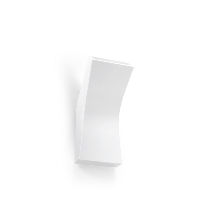 Grok Bend White Wall Light