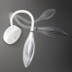 Grok Supple White Wall Light