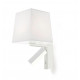 Grok Hall White Wall Light