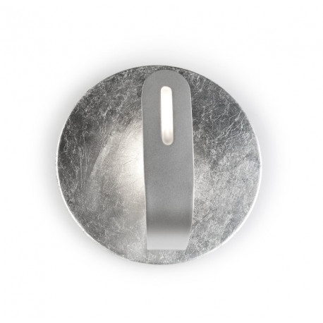 Grok Traç Silver Wall Light