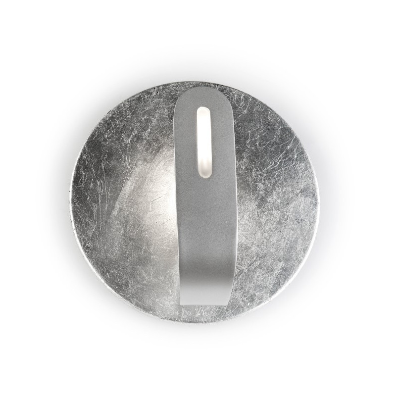 Grok Traç Silver Wall Light