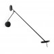 Grok Adjustable LED 1 Light Indoor Wall Light Black