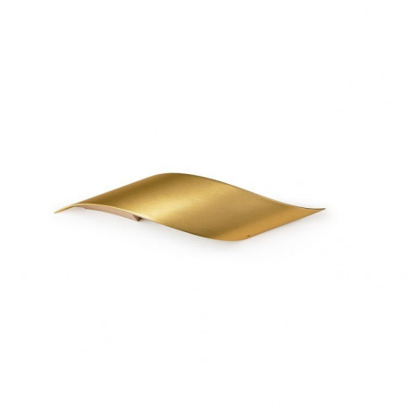Grok Rizz LED 1 Light Indoor Small Wall Light Satin Brass