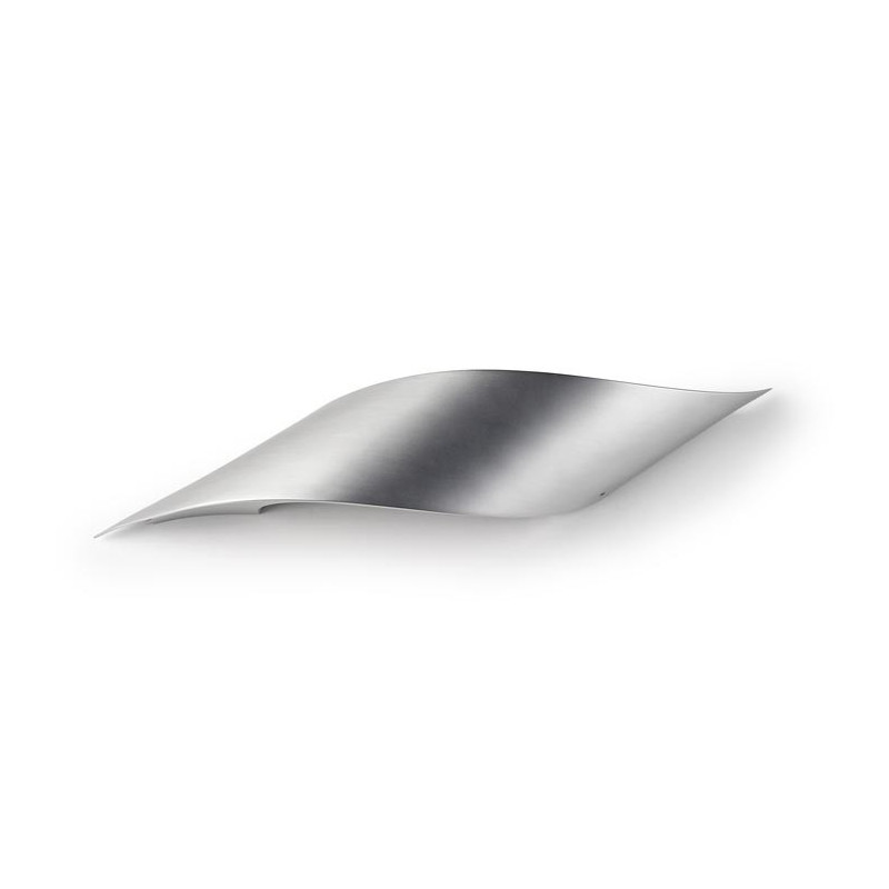 Grok 1 Light Indoor Large Wall Light Satin Aluminium