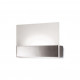 Grok Flat LED 1 Light Indoor Small Wall Uplighter Satin Nickel