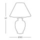 Kolarz Giardino 1 Light Table Light