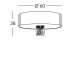 Kolarz Emozione 6 Lights Ceiling Light