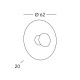 Kolarz Luna 1 Light Wall Light