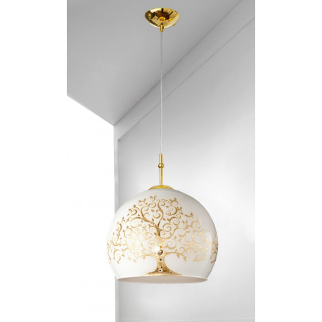 Kolarz Luna 1 Light Pendant Light