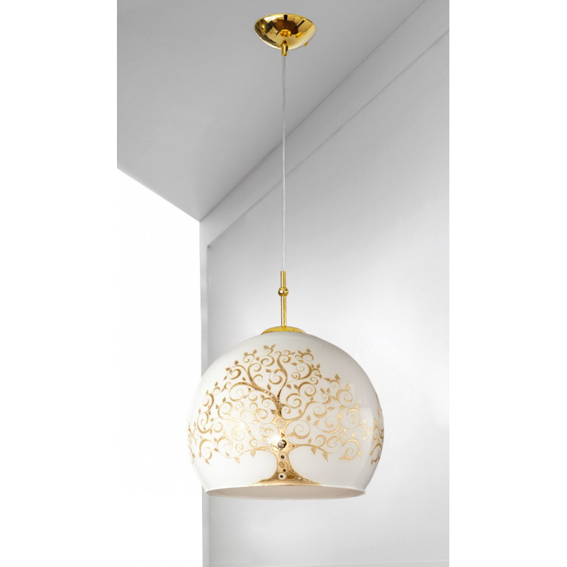 Kolarz Luna 1 Light Pendant Light