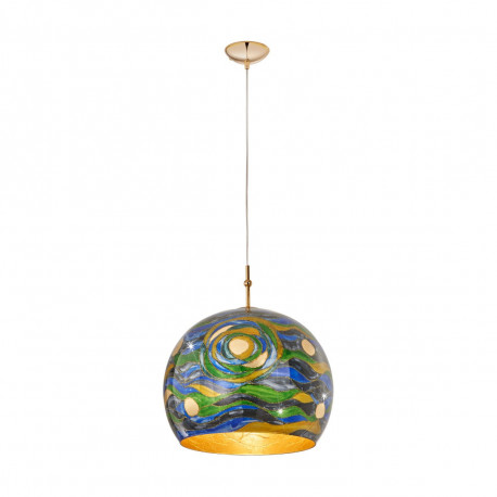 Kolarz Luna 1 Light Pendant Light