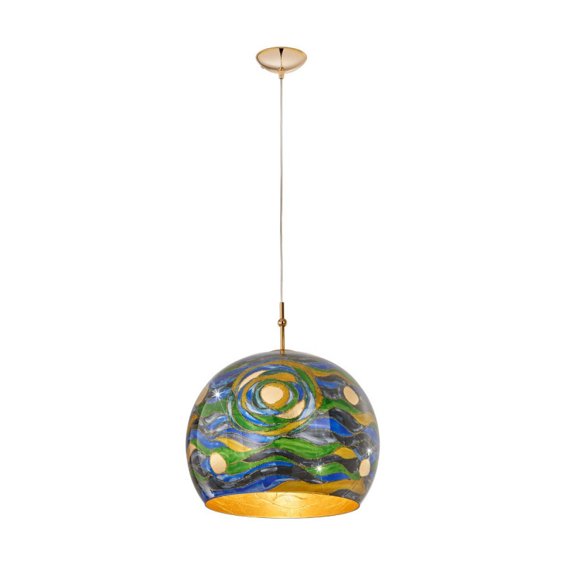 Kolarz Luna 1 Light Pendant Light