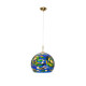 Kolarz Luna 1 Light Pendant Light