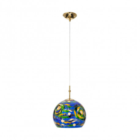 Kolarz Luna 1 Light Pendant Light
