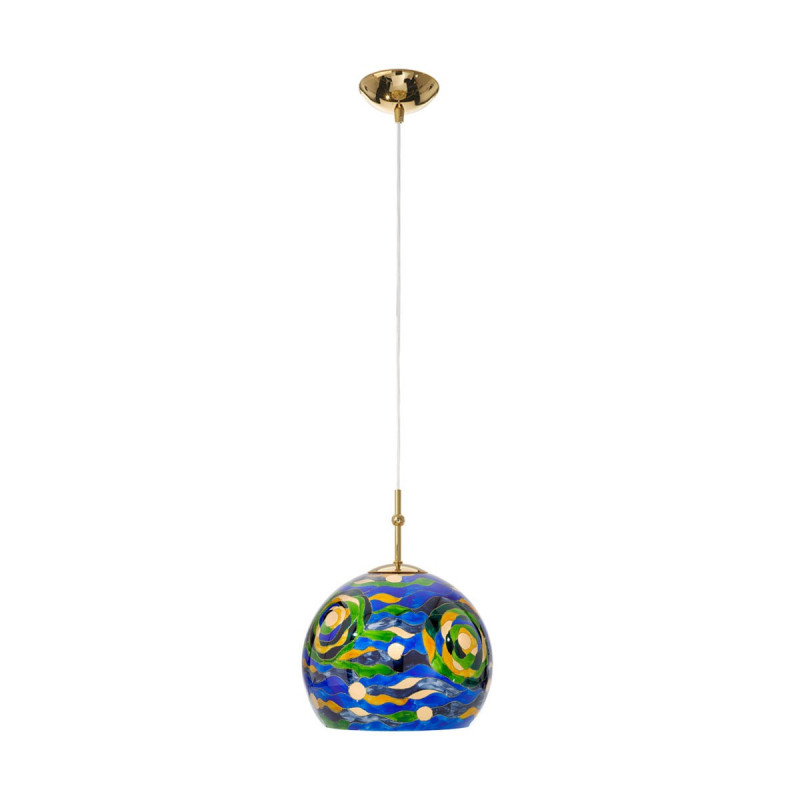 Kolarz Luna 1 Light Pendant Light