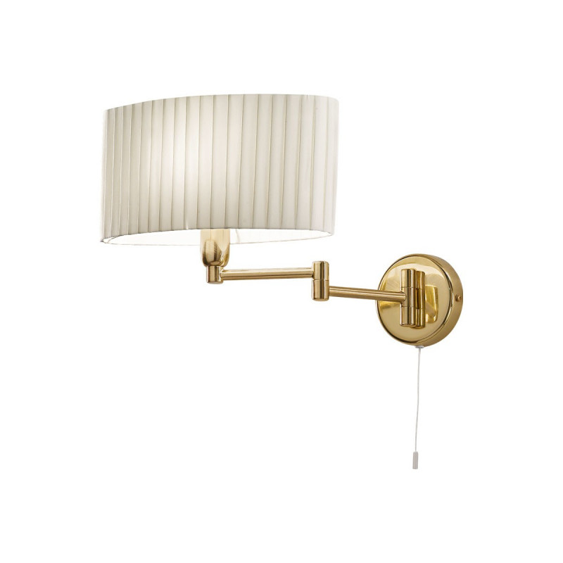 Kolarz Hilton Sand 1 Light Wall Light