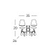 Kolarz Victoria 2 2 Lights Wall Light