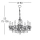 Kolarz Victoria 2 8 Lights Chandelier