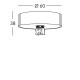 Kolarz Emozione 6 Lights Ceiling Light