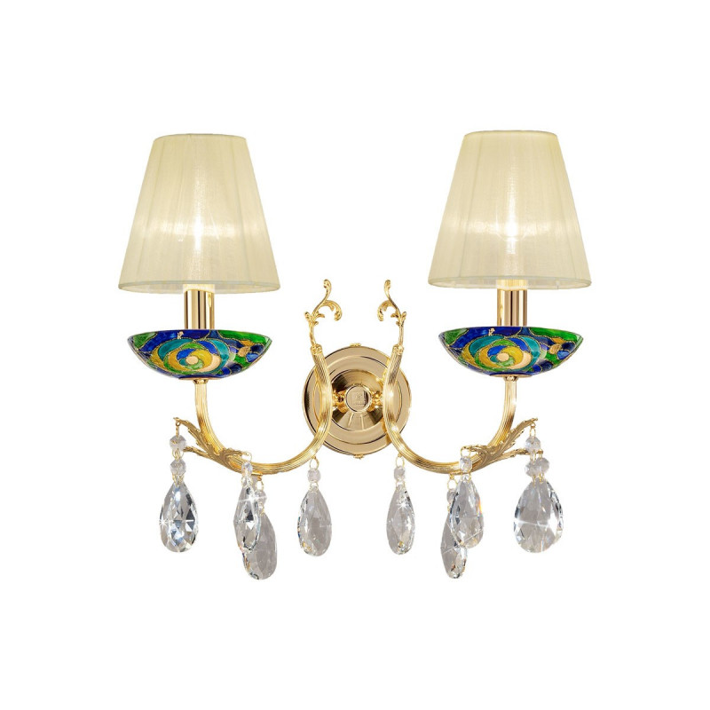 Kolarz Victoria 2 2 Lights Wall Light