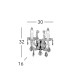 Kolarz Maria Louise 2 Lights Wall Light