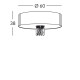 Kolarz Emozione 6 Lights Ceiling Light