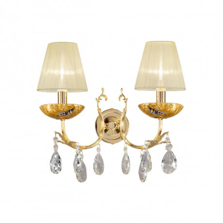 Kolarz Victoria 2 2 Lights Wall Light